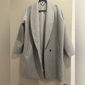 All Saints Grey Coat